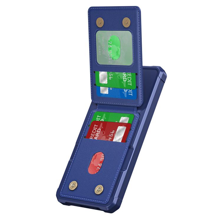 For Samsung Galaxy A16 5G Vertical Flip Card Bag Holder Leather Phone Case