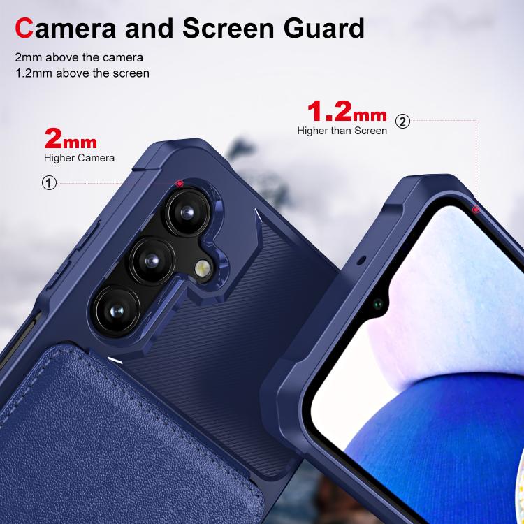 For Samsung Galaxy A16 5G Vertical Flip Card Bag Holder Leather Phone Case