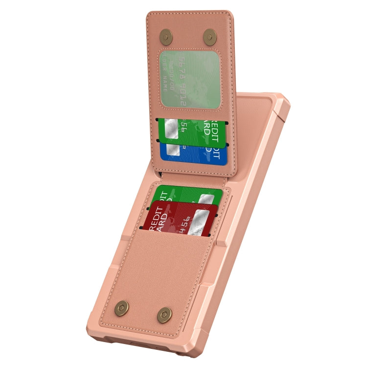 For Samsung Galaxy S24 Ultra 5G Vertical Flip Card Bag Holder Leather Phone Case