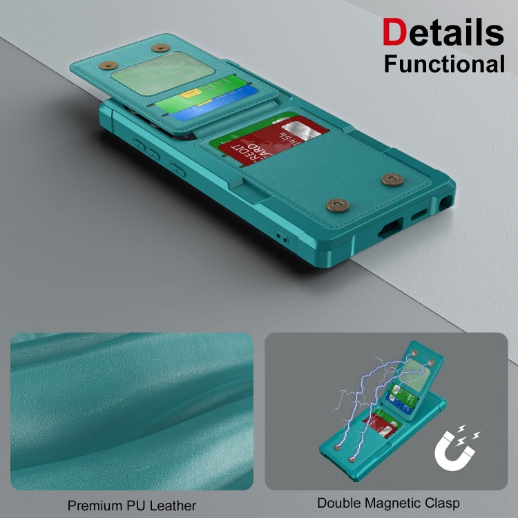 For Samsung Galaxy S24 Ultra 5G Vertical Flip Card Bag Holder Leather Phone Case