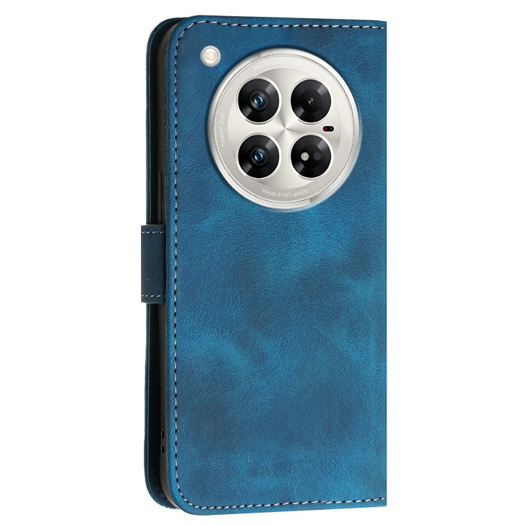 For Infinix Zero 40 4G / Zero 40 5G Grid Butterfly Embossed Pattern Leather Phone Case with Lanyard