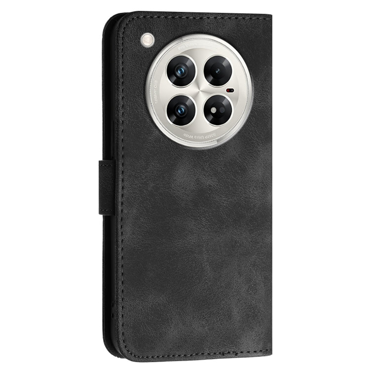 For Infinix Zero 40 4G / Zero 40 5G Grid Butterfly Embossed Pattern Leather Phone Case with Lanyard