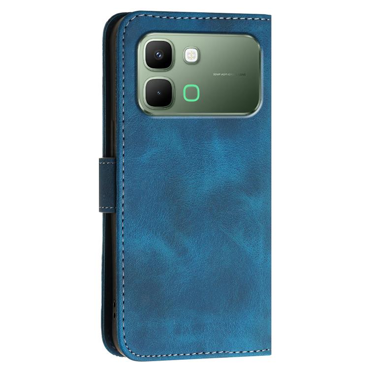 For Infinix Note Edge 5G Grid Butterfly Embossed Pattern Leather Phone Case with Lanyard