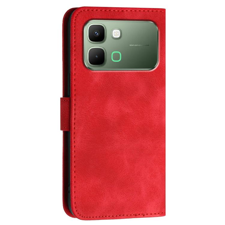 For Infinix Note Edge 5G Grid Butterfly Embossed Pattern Leather Phone Case with Lanyard