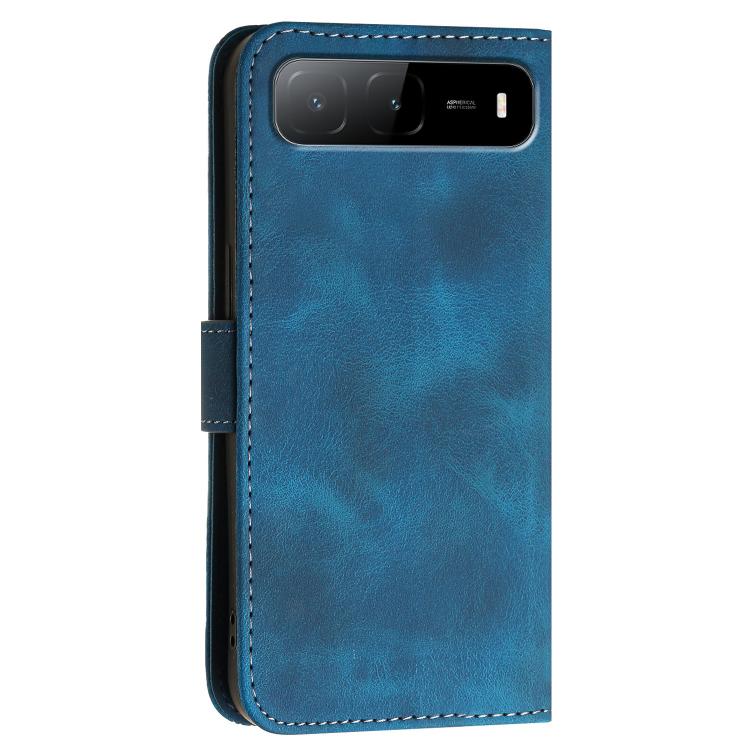 For Tecno Spark Go 5G 2025 / Hot 60i 5G Grid Butterfly Embossed Pattern Leather Phone Case with Lanyard