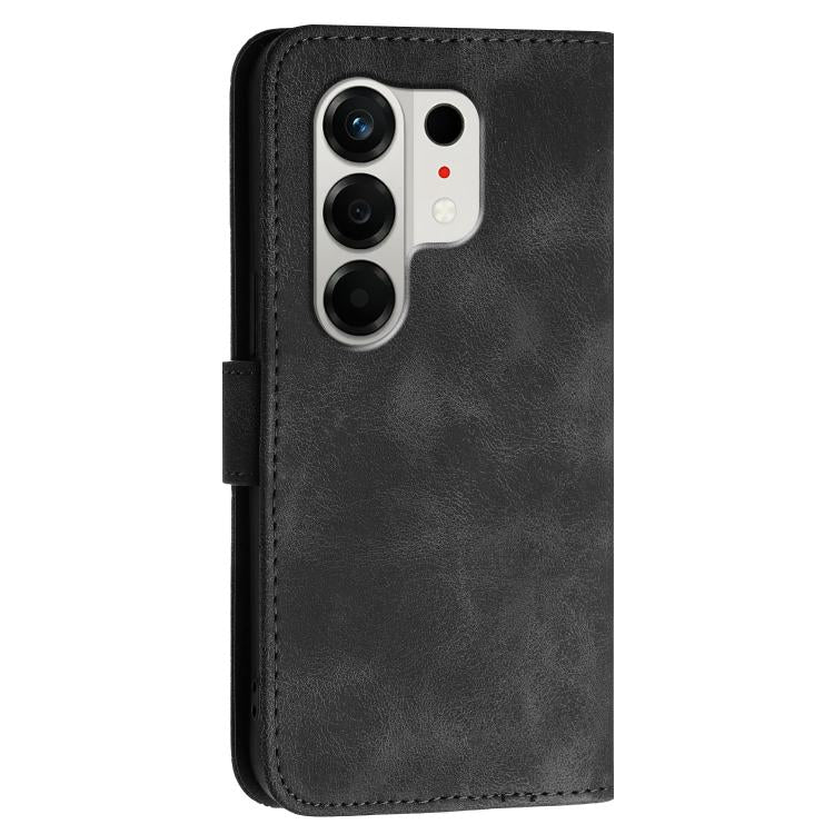 For Tecno Camon 50 4G Grid Butterfly Embossed Pattern Leather Phone Case with Lanyard