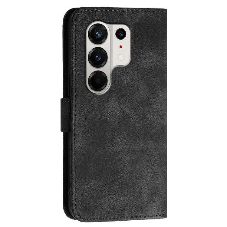 For Tecno Camon 50 Pro 4G Grid Butterfly Embossed Pattern Leather Phone Case with Lanyard