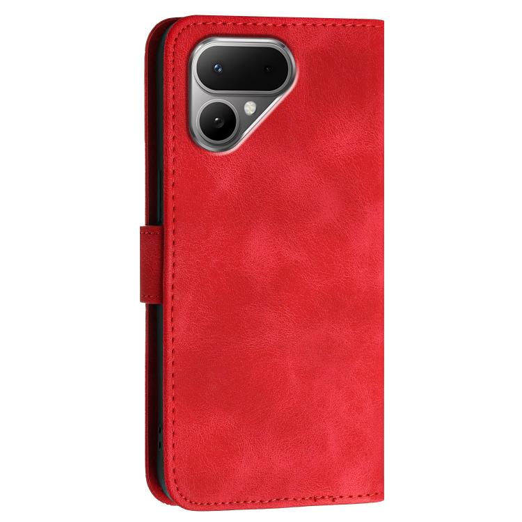 For Tecno Pova Curve 2 5G Grid Butterfly Embossed Pattern Leather Phone Case with Lanyard