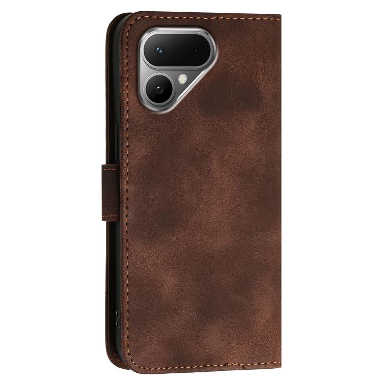 For Tecno Pova Curve 2 5G Grid Butterfly Embossed Pattern Leather Phone Case with Lanyard