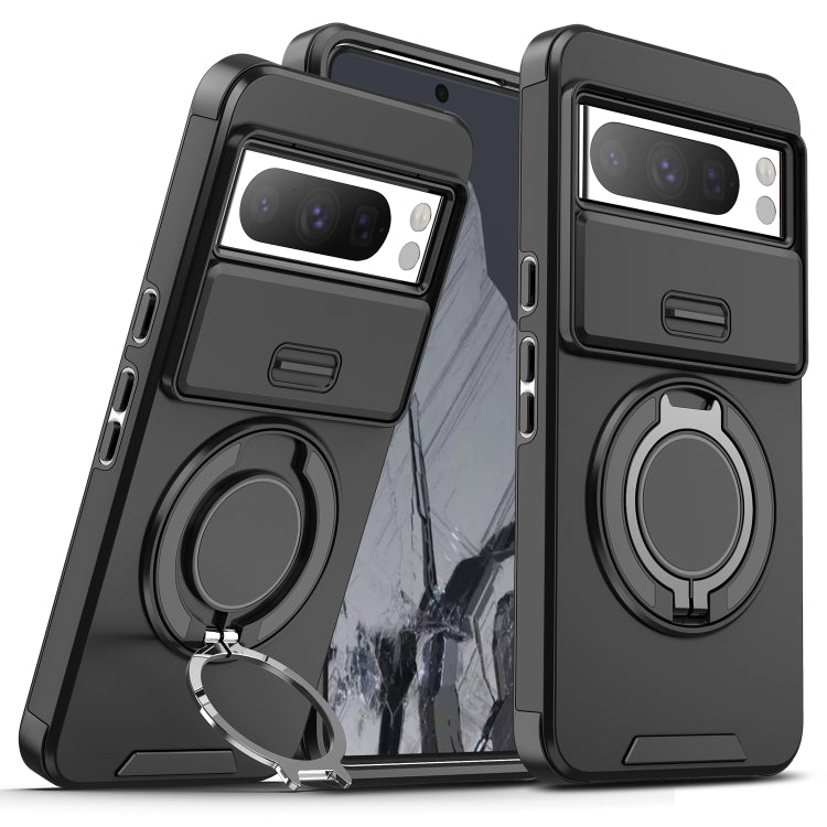 For Google Pixel 8 Pro Sliding Camshield Ring Holder Phone Case