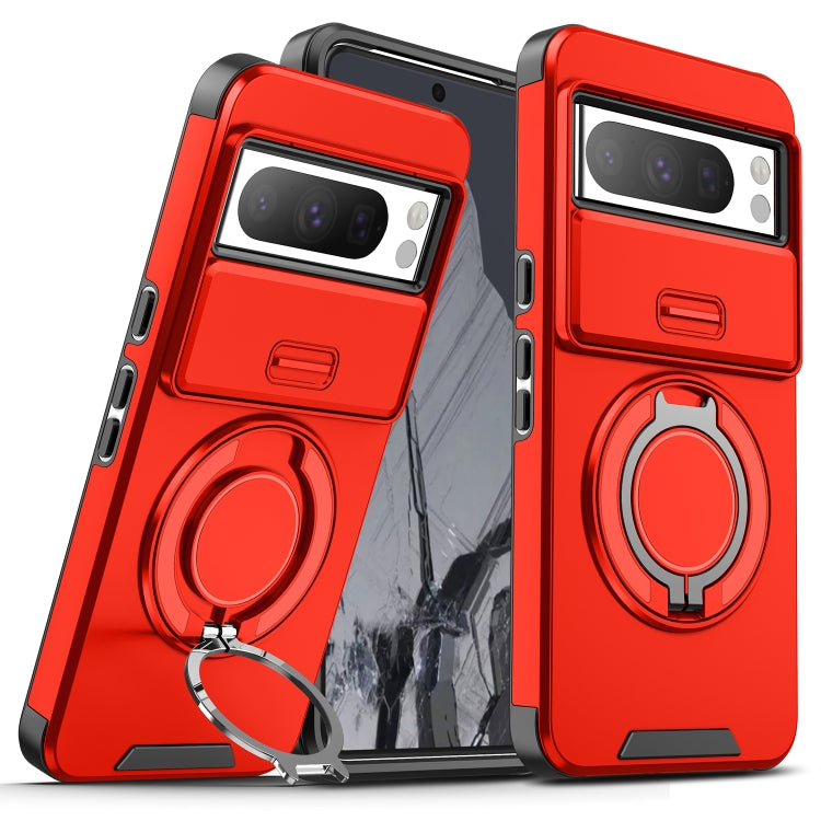 For Google Pixel 8 Pro Sliding Camshield Ring Holder Phone Case