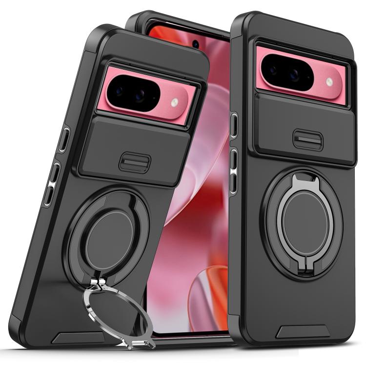For Google Pixel 9 / 9 Pro Sliding Camshield Ring Holder Phone Case