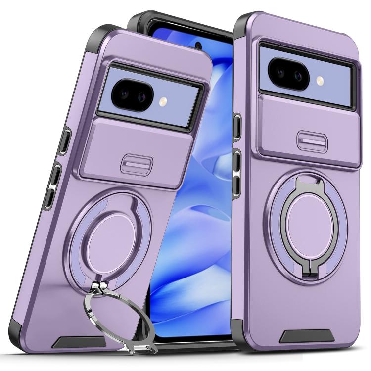 For Google Pixel 9a Sliding Camshield Ring Holder Phone Case