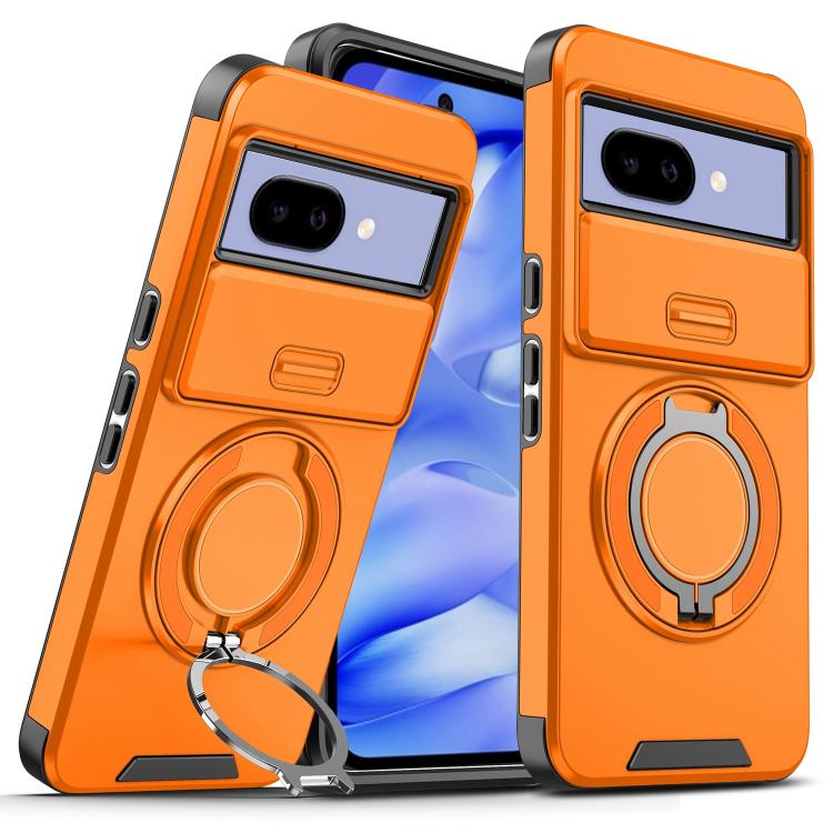 For Google Pixel 9a Sliding Camshield Ring Holder Phone Case