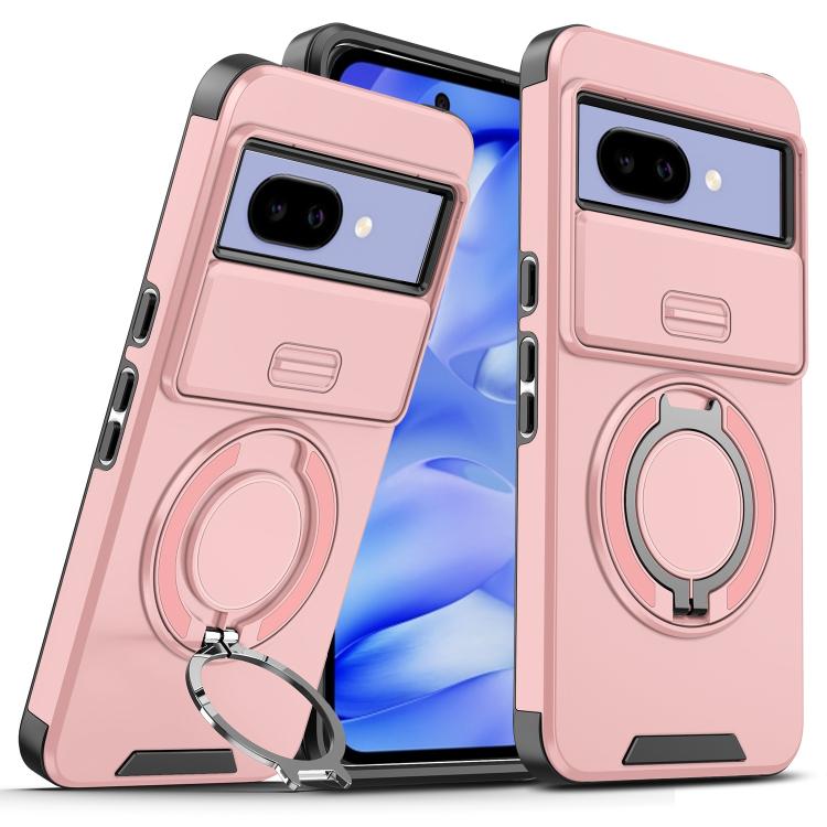 For Google Pixel 9a Sliding Camshield Ring Holder Phone Case