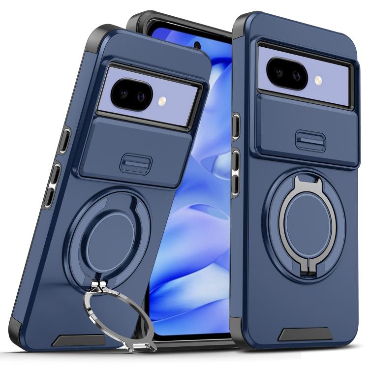 For Google Pixel 9a Sliding Camshield Ring Holder Phone Case