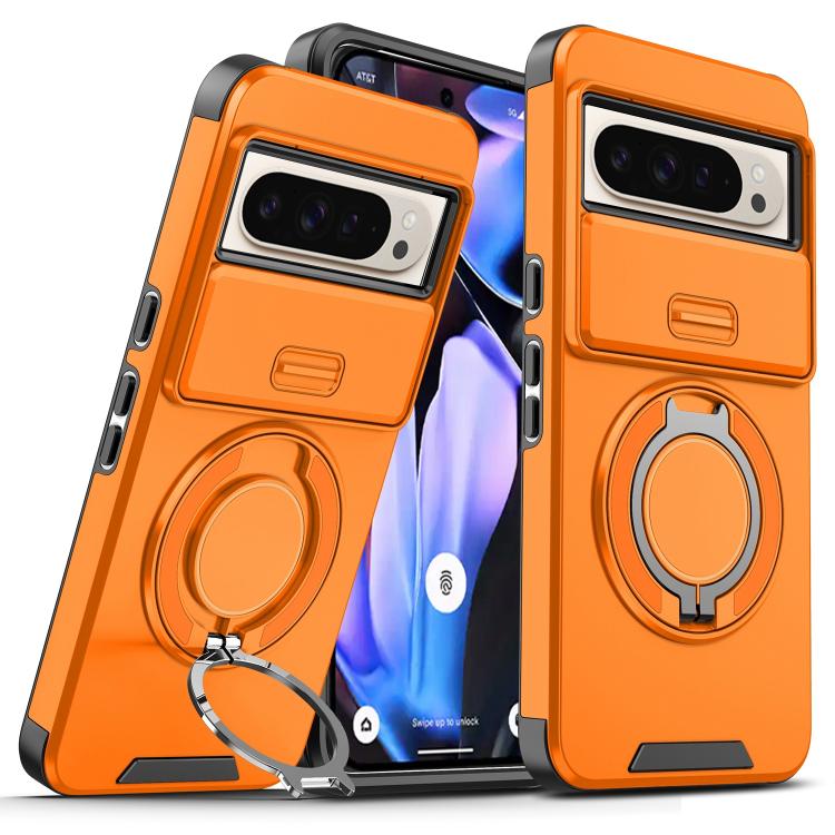 For Google Pixel 10 Pro XL Sliding Camshield Ring Holder Phone Case