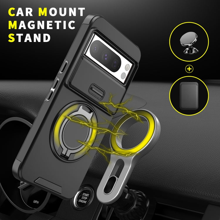 For Google Pixel 9 / 9 Pro Sliding Camshield Ring Holder Phone Case