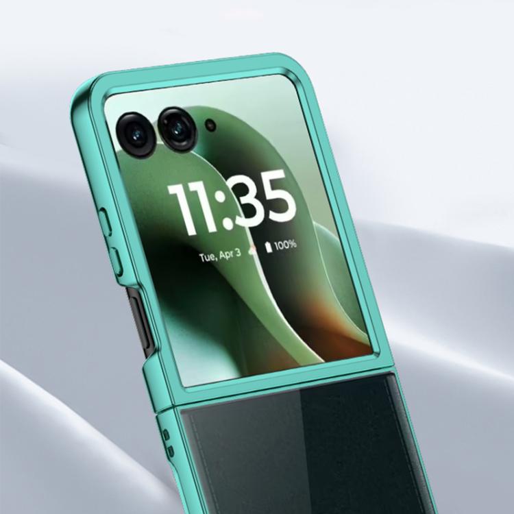 For Motorola Razr 60 Ultra 6D Electroplating PC Shockproof Phone Case