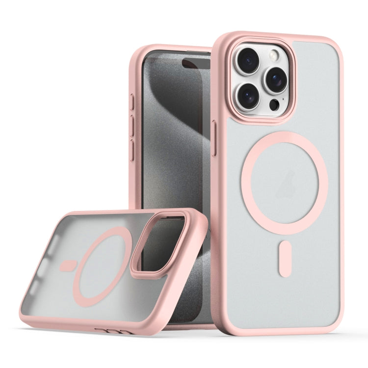 For iPhone 15 Pro Max TPU Hybrid PC Inner Magnetic MagSafe Phone Case