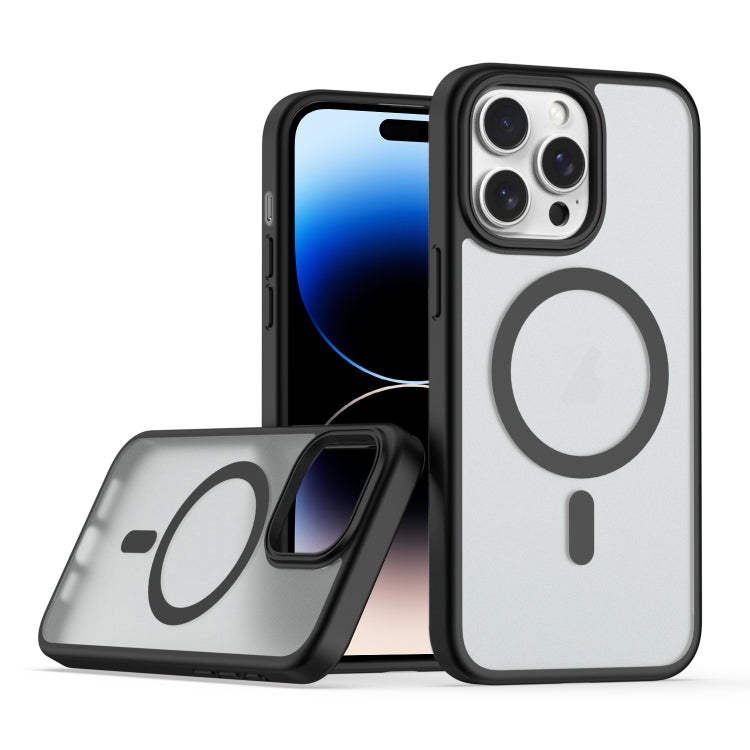 For iPhone 14 Pro TPU Hybrid PC Inner Magnetic MagSafe Phone Case