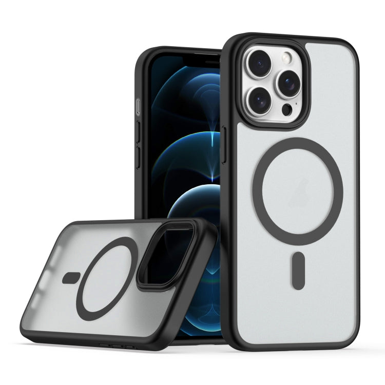 For iPhone 12 Pro Max TPU Hybrid PC Inner Magnetic MagSafe Phone Case