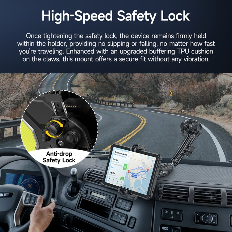 Ulefone UAN02 Armor Mount Max Car Phone Tablet Holder - Black