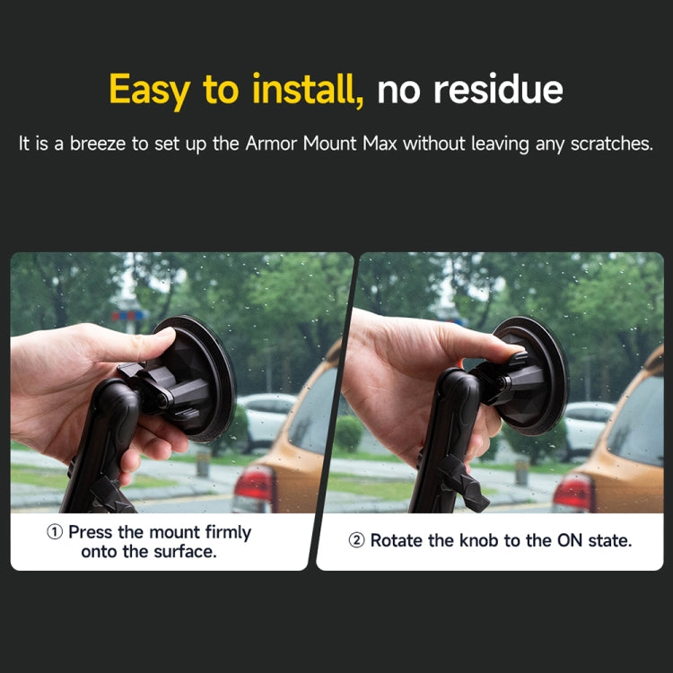 Ulefone UAN02 Armor Mount Max Car Phone Tablet Holder - Black