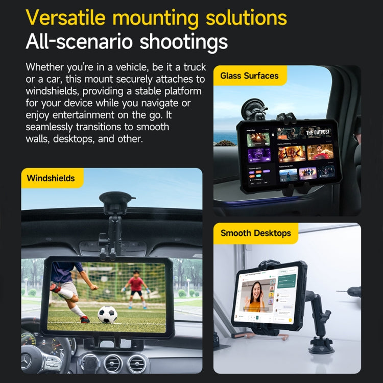 Ulefone UAN02 Armor Mount Max Car Phone Tablet Holder - Black