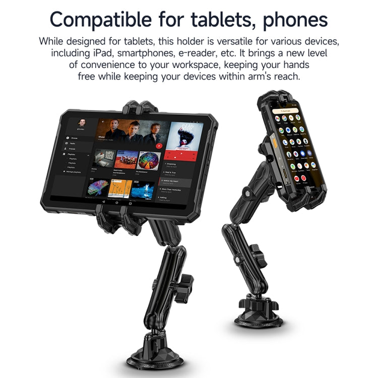 Ulefone UAN02 Armor Mount Max Car Phone Tablet Holder - Black