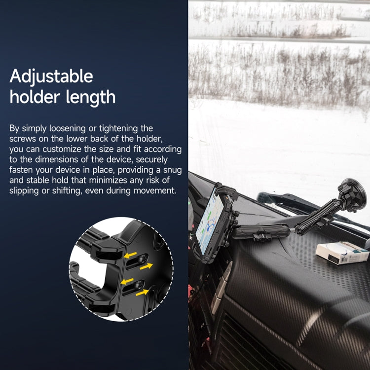 Ulefone UAN02 Armor Mount Max Car Phone Tablet Holder - Black