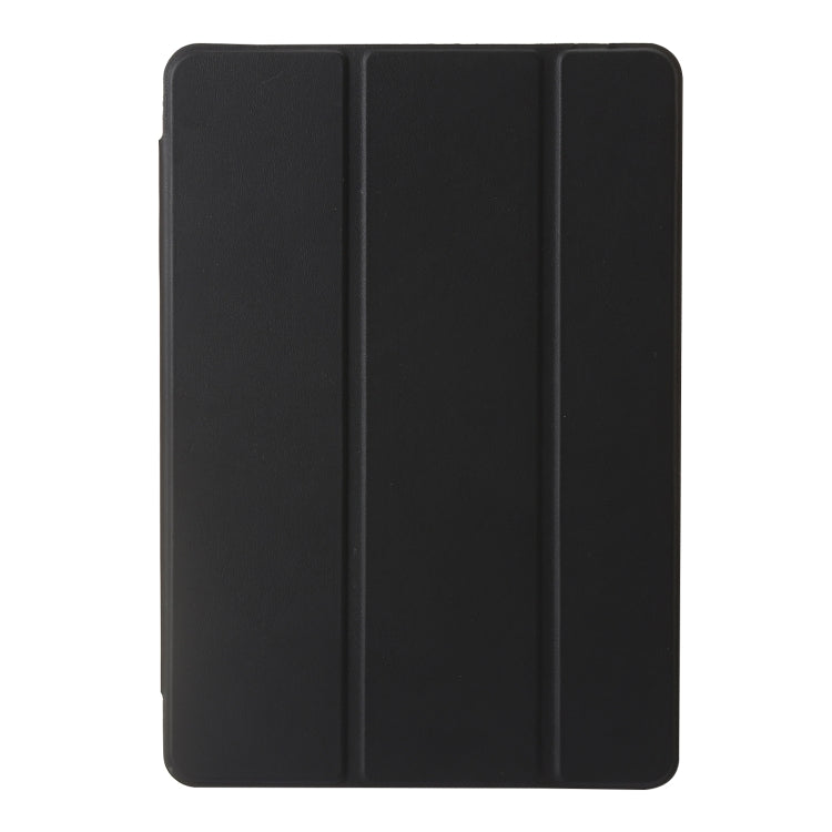 For Huawei Matepad SE 11 2024 Clear Acrylic 3-Fold Leather Tablet Case