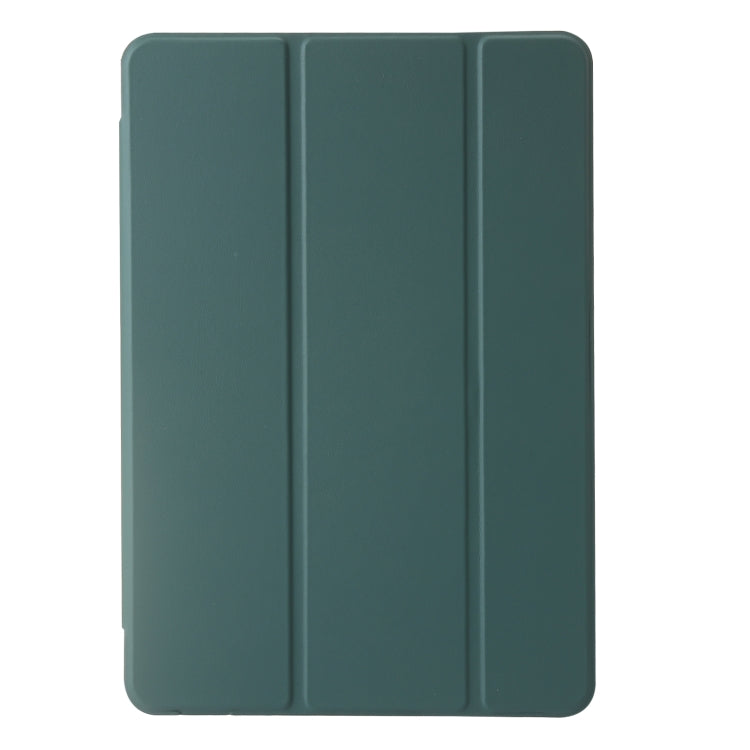 For Huawei Matepad SE 11 2024 Clear Acrylic 3-Fold Leather Tablet Case