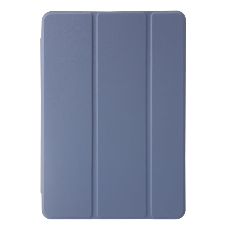 For Huawei Matepad SE 11 2024 Clear Acrylic 3-Fold Leather Tablet Case