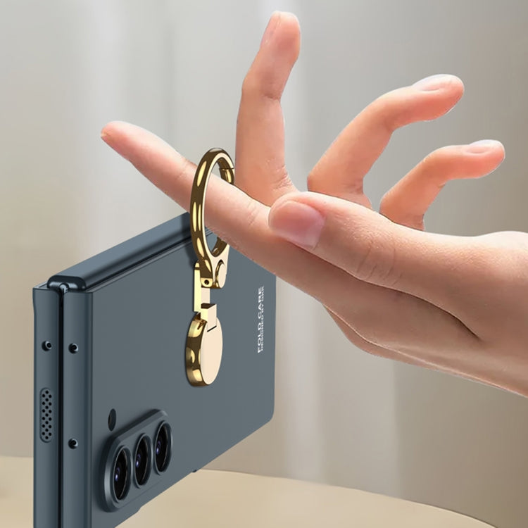 For Samsung Galaxy Z Fold6 GKK Integrated Ultra-thin Triaxial Ring Holder PC Phone Case