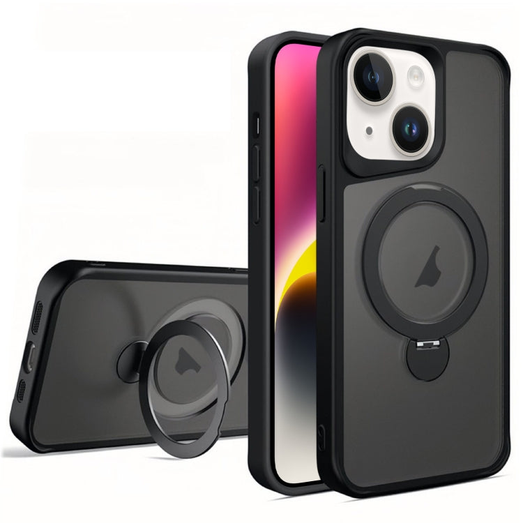 For iPhone 14 / 13 Invisible Fulcrum Holder MagSafe Phone Case