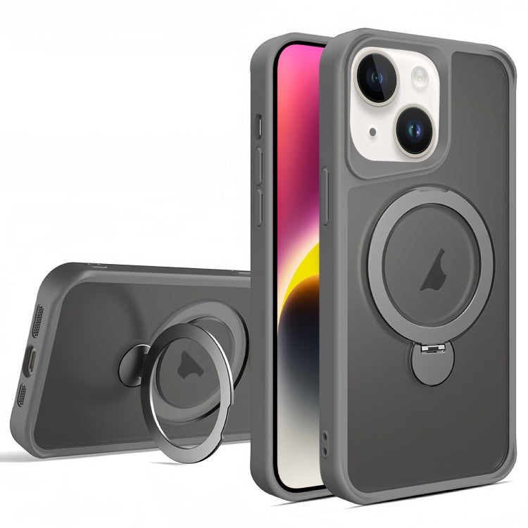 For iPhone 14 / 13 Invisible Fulcrum Holder MagSafe Phone Case