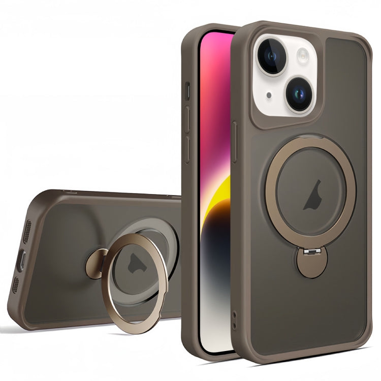 For iPhone 14 / 13 Invisible Fulcrum Holder MagSafe Phone Case