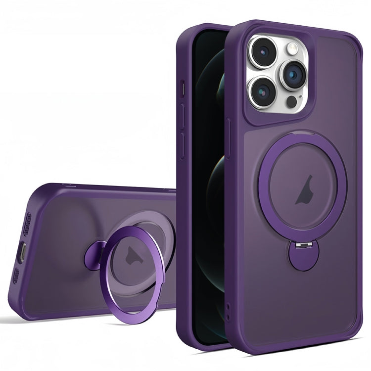 For iPhone 12 Pro Max Invisible Fulcrum Holder MagSafe Phone Case