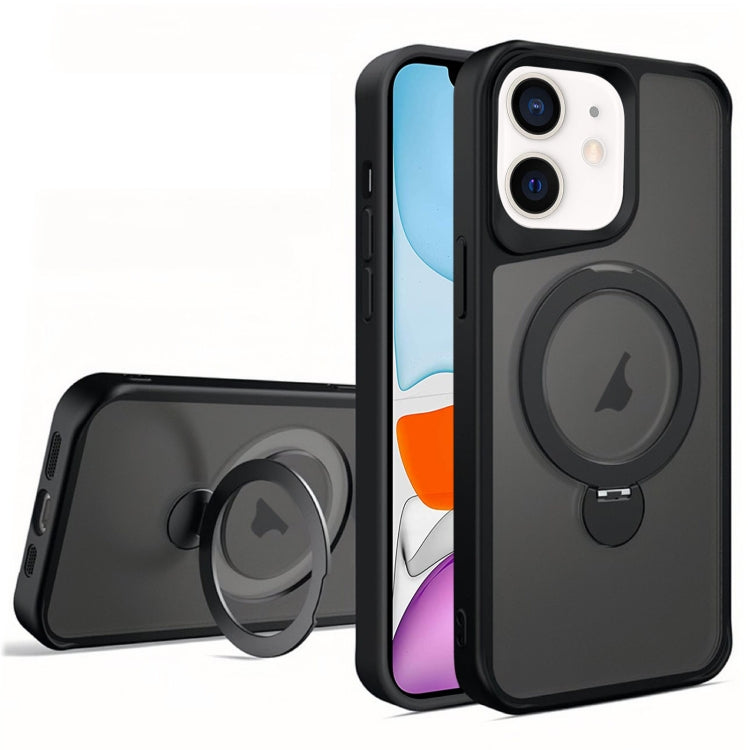 For iPhone 11 Invisible Fulcrum Holder MagSafe Phone Case