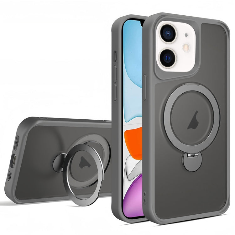 For iPhone 11 Invisible Fulcrum Holder MagSafe Phone Case