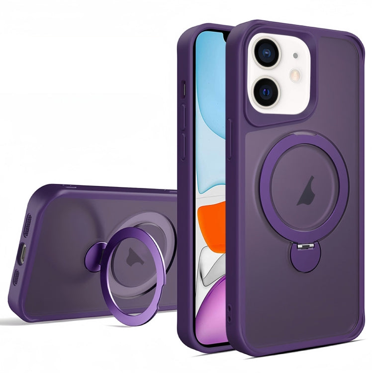 For iPhone 11 Invisible Fulcrum Holder MagSafe Phone Case