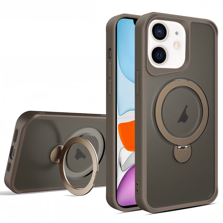 For iPhone 11 Invisible Fulcrum Holder MagSafe Phone Case