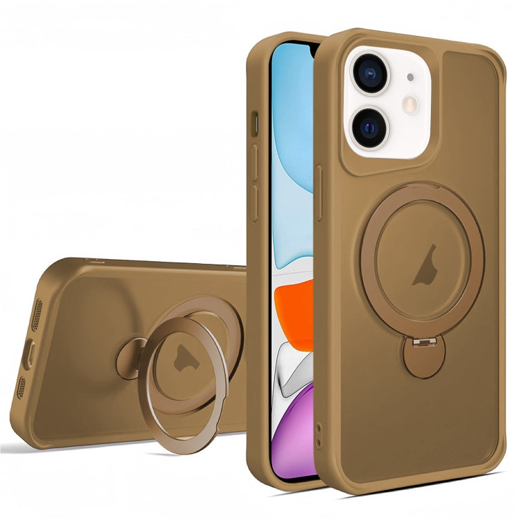 For iPhone 11 Invisible Fulcrum Holder MagSafe Phone Case