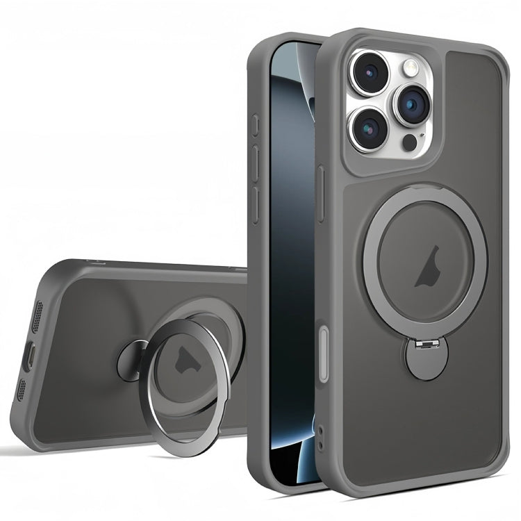 For iPhone 16 Pro Max Invisible Fulcrum Holder MagSafe Phone Case