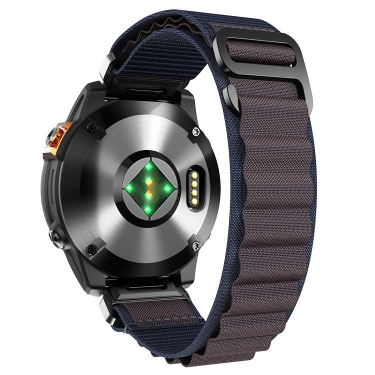 For Garmin 22mm Loop Nylon Watch Band