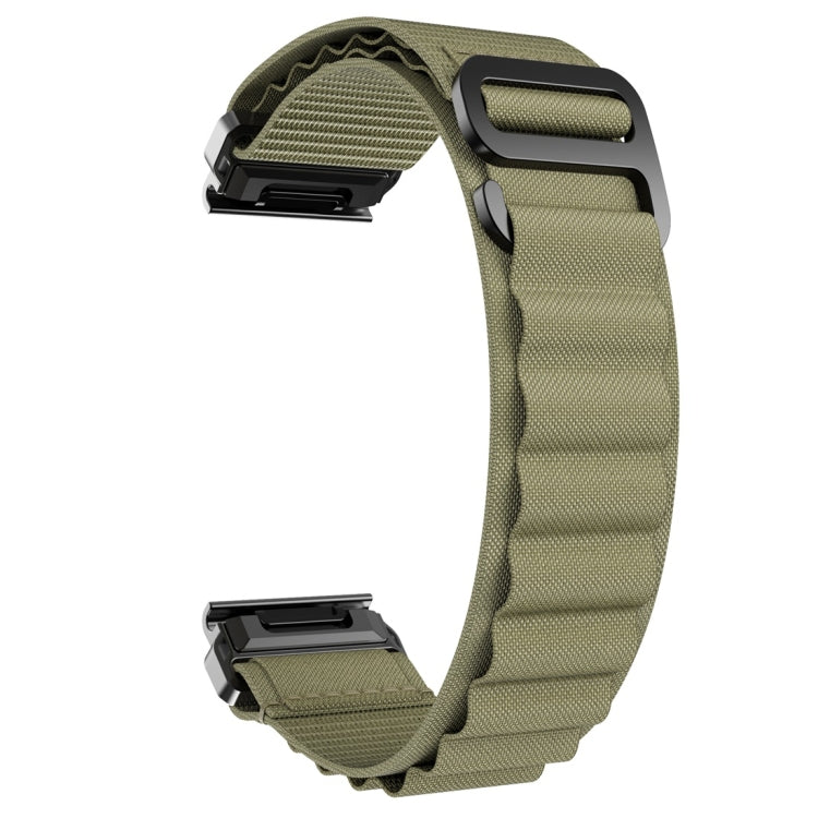 For Garmin 22mm Loop Nylon Watch Band