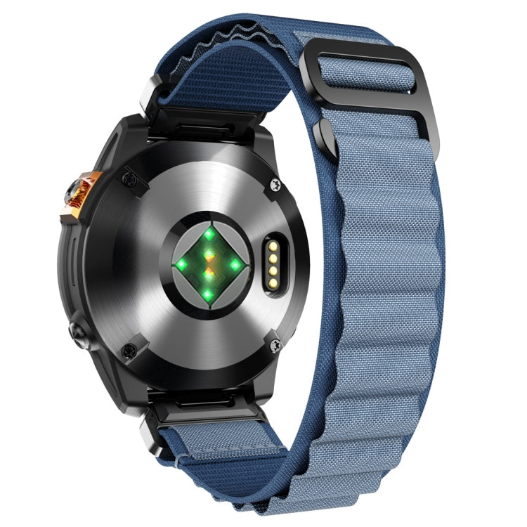 For Garmin 22mm Loop Nylon Watch Band