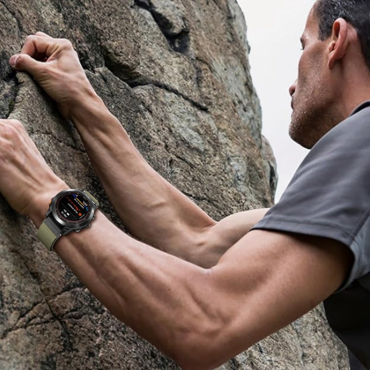 For Garmin 26mm Loop Nylon Watch Band