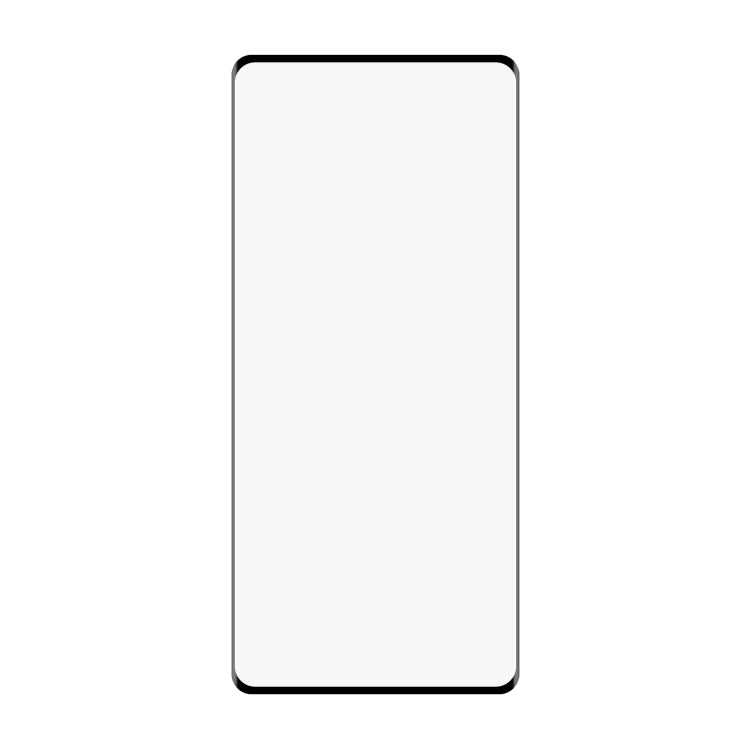 For vivo V40 Pro / T3 Ultra Full Glue 9H HD 3D Curved Edge Tempered Glass Film - Black